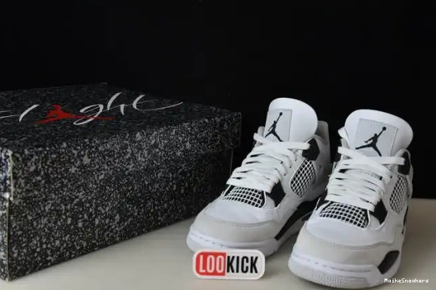 MaikeSneakers Black Jordan DH6927-111 Military 4 Retro 0610